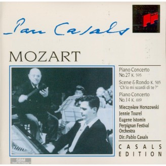 MOZART - Casals - Concerto pour piano et orchestre n°27 en si bémol maje